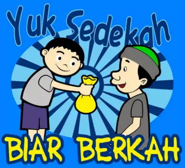 Mendidik anak-anak mau bersedekah